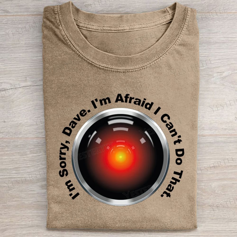 Futuristic AI Refusal Washed Tee 