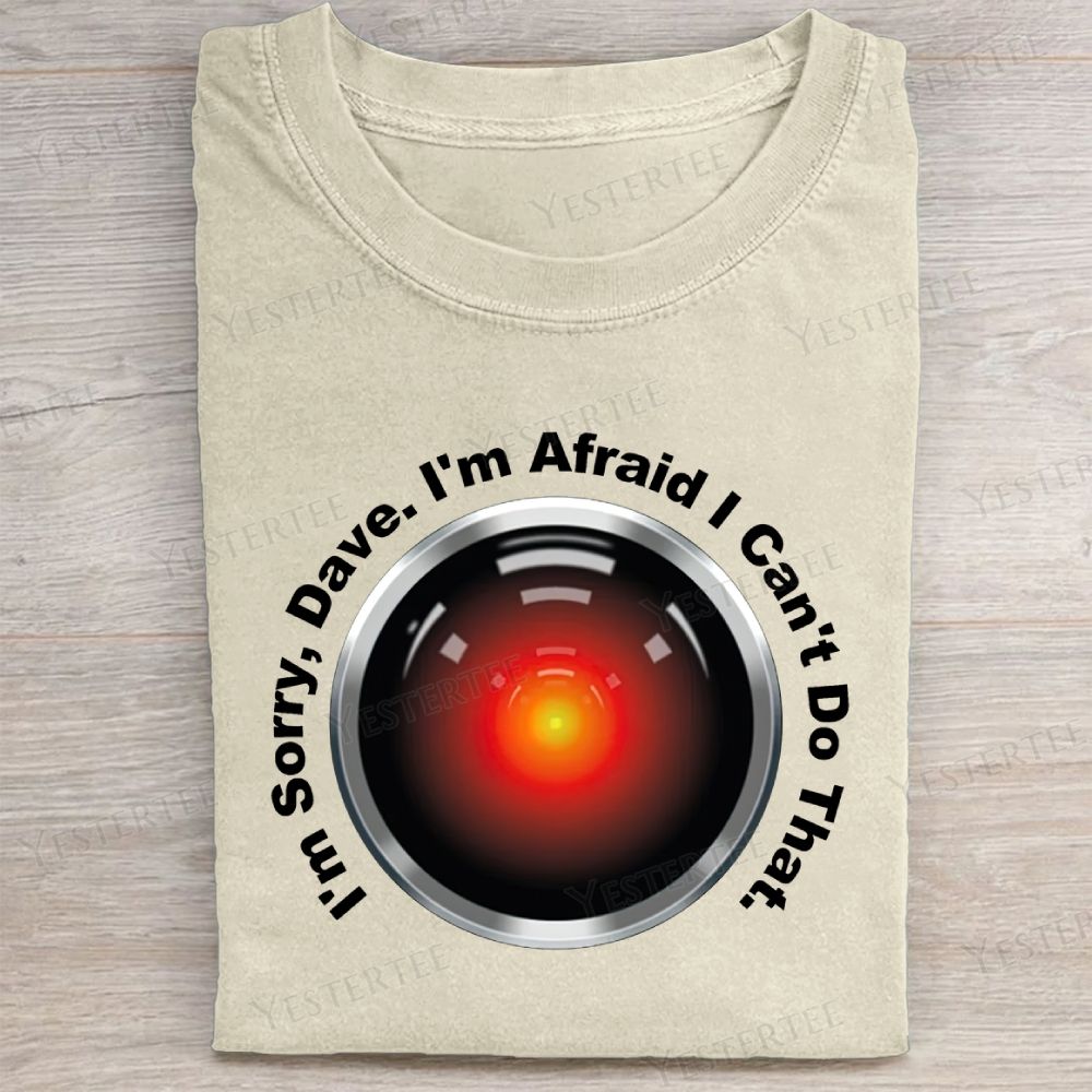 Futuristic AI Refusal Washed Tee 