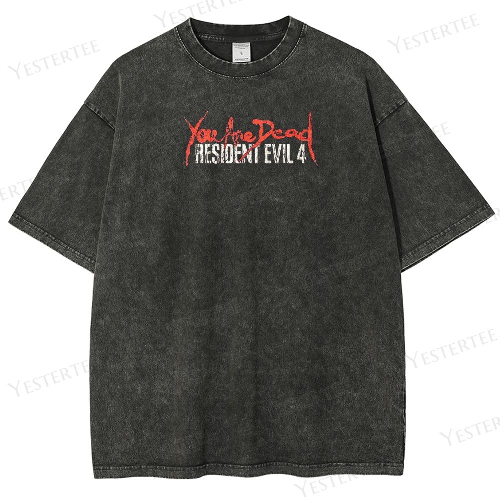 Survival Horror Tribute Washed T-Shirt 