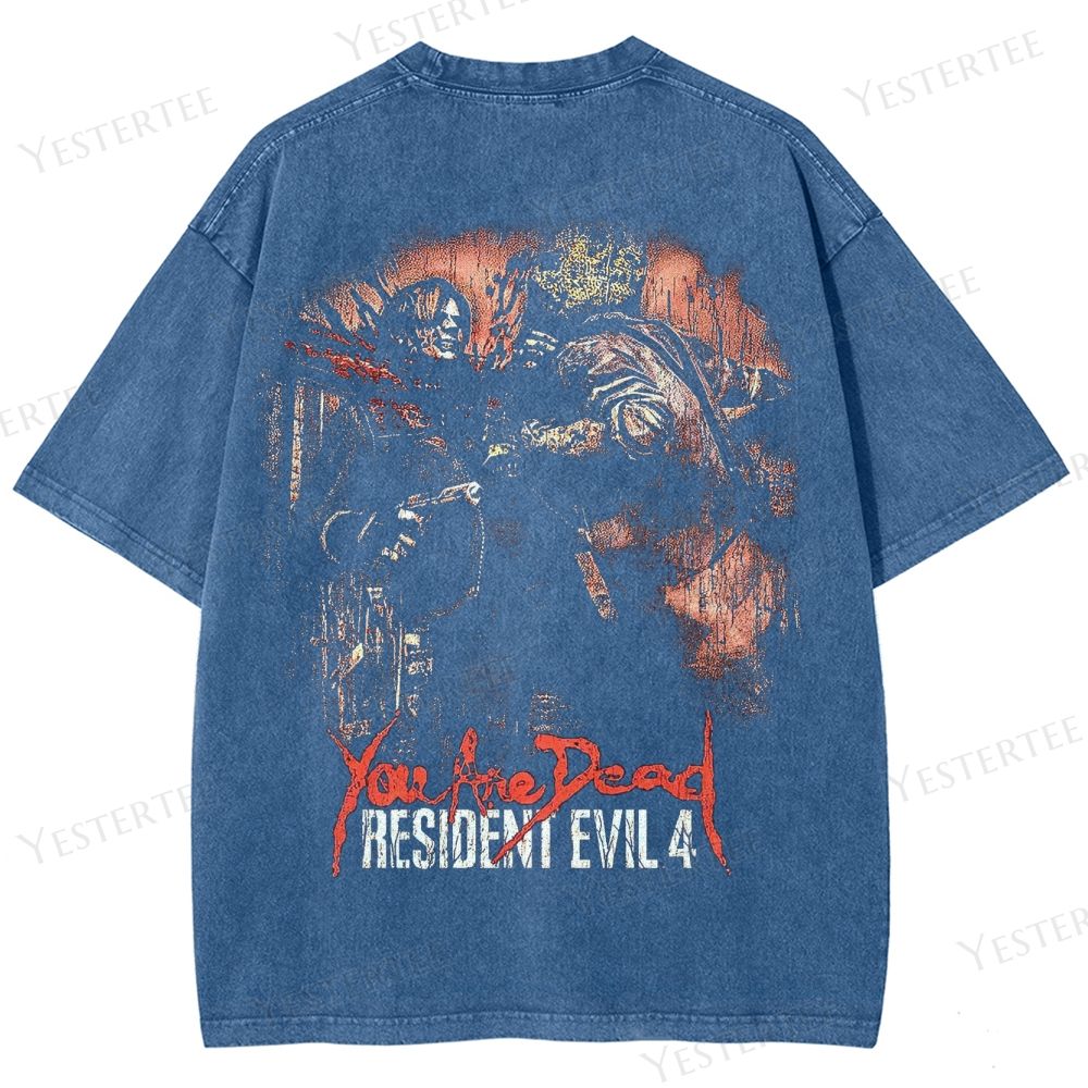 Survival Horror Tribute Washed T-Shirt 