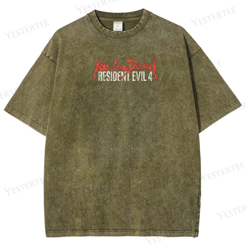 Survival Horror Tribute Washed T-Shirt 