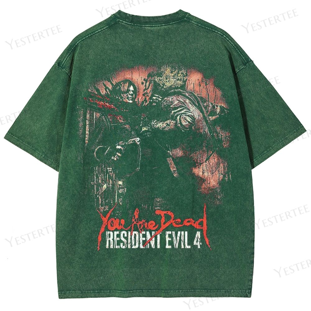 Survival Horror Tribute Washed T-Shirt 