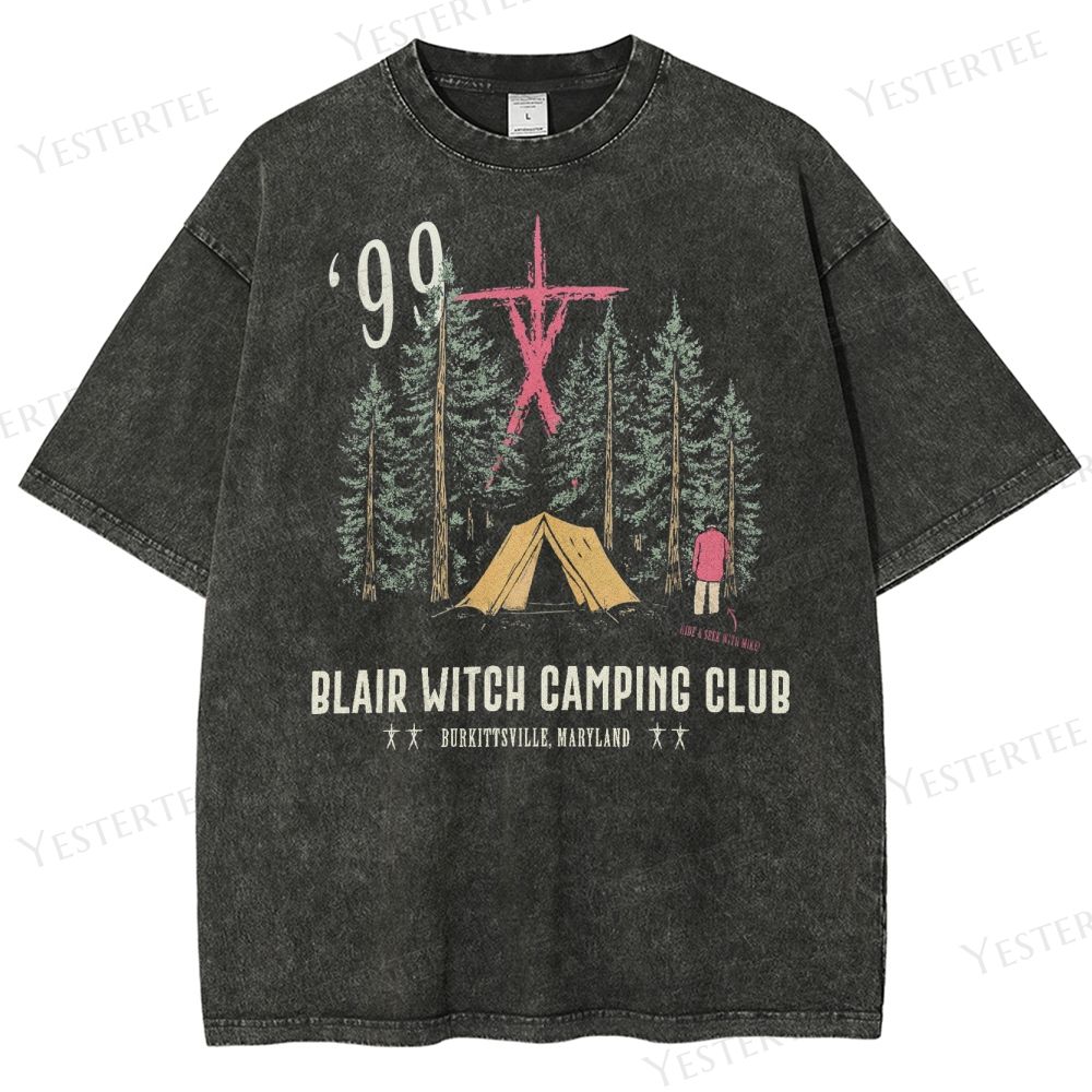 Forest Ritual Camping Washed T-Shirt 
