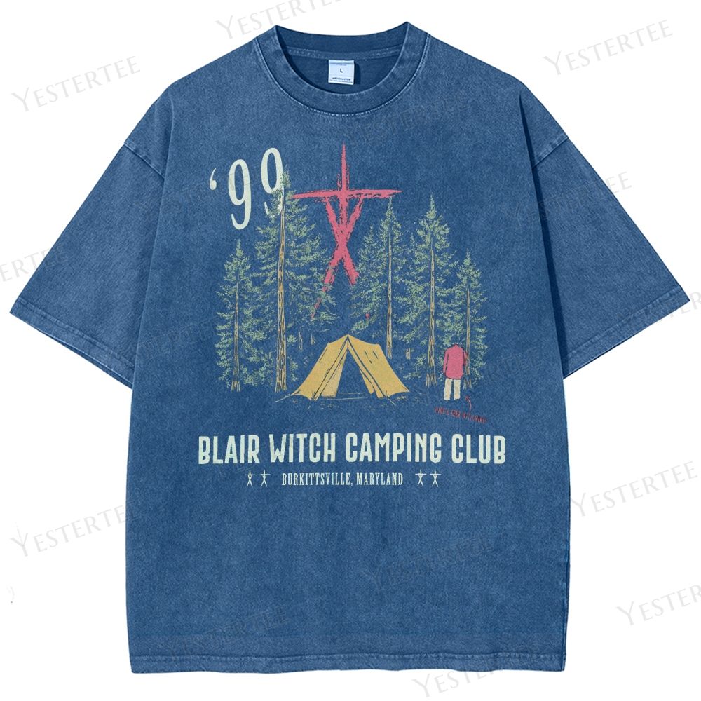 Forest Ritual Camping Washed T-Shirt 