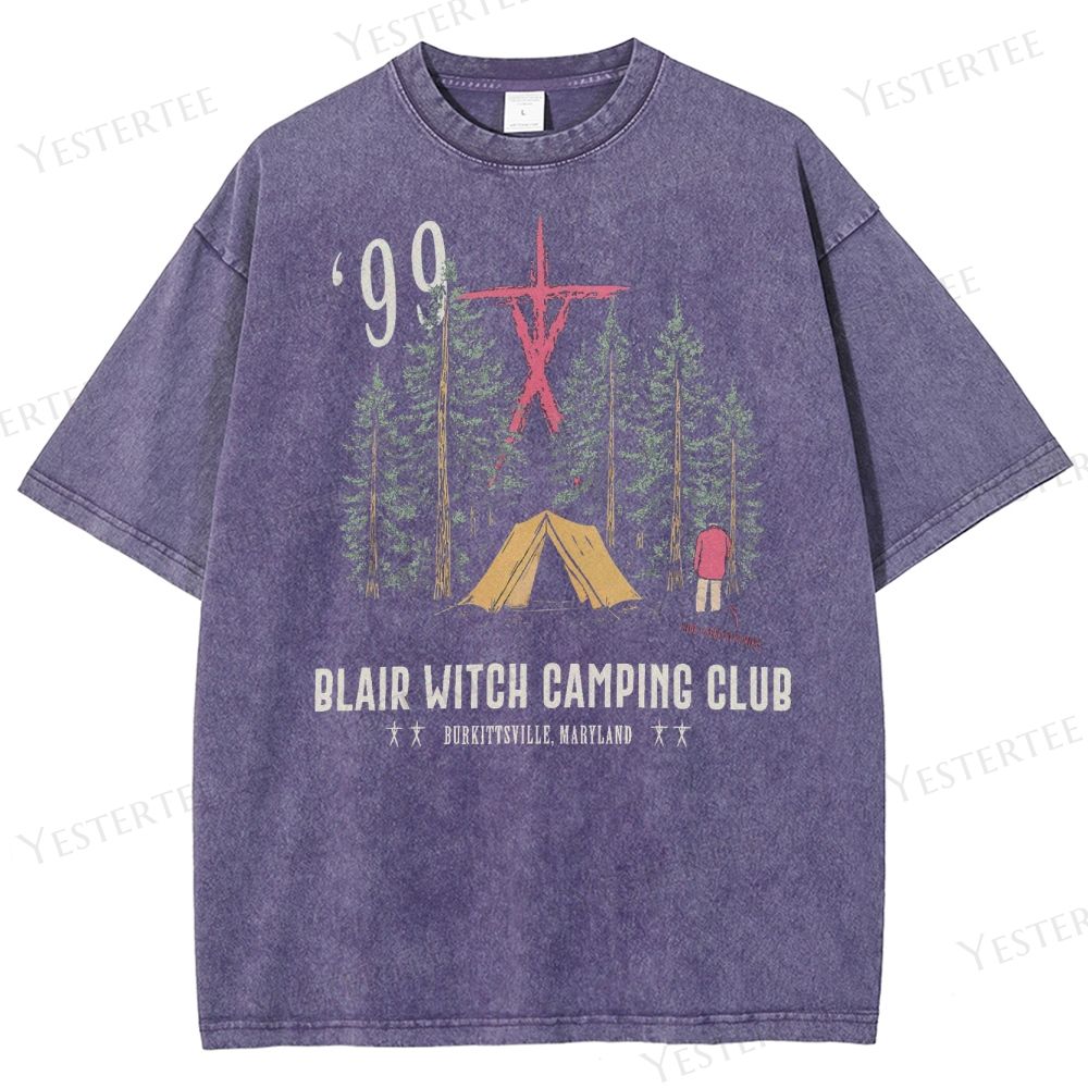 Forest Ritual Camping Washed T-Shirt 