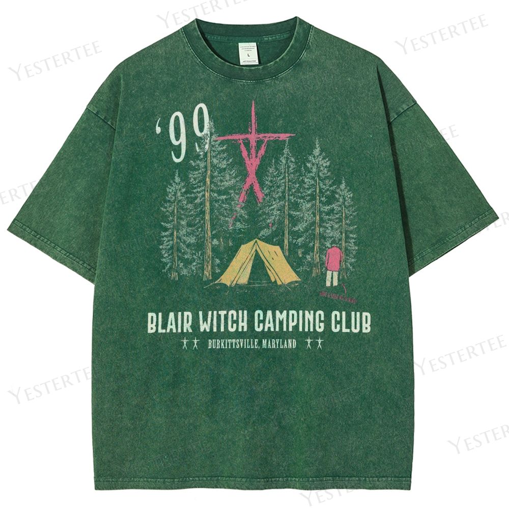 Forest Ritual Camping Washed T-Shirt 