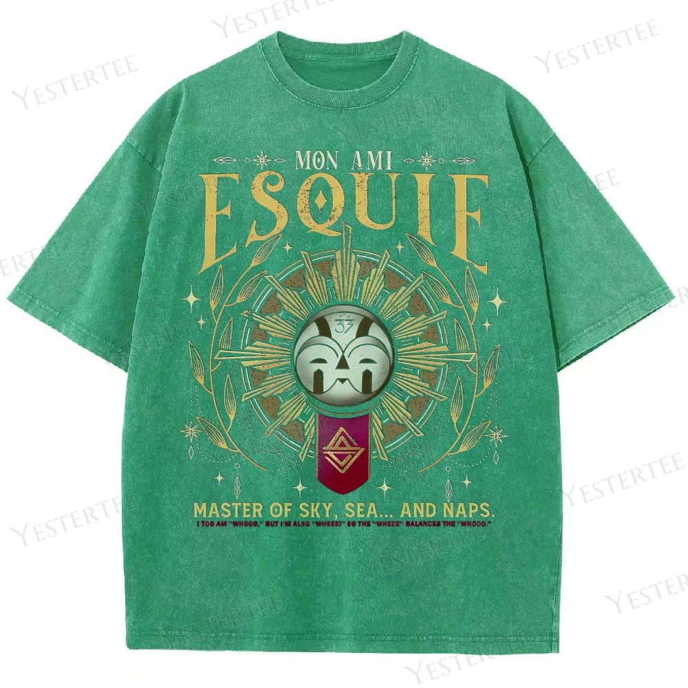 Esoteric Emblem Washed T-Shirt 