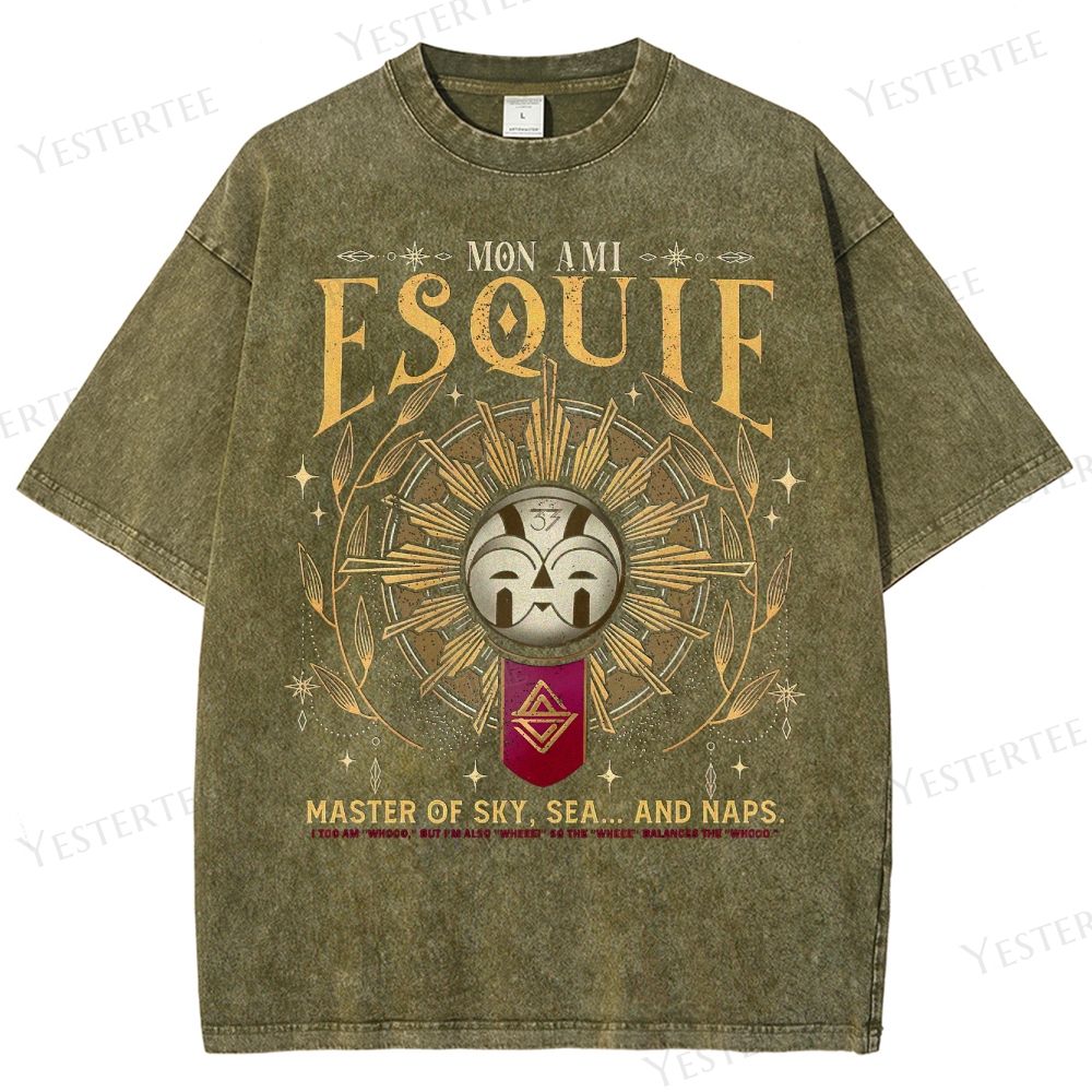 Esoteric Emblem Washed T-Shirt 