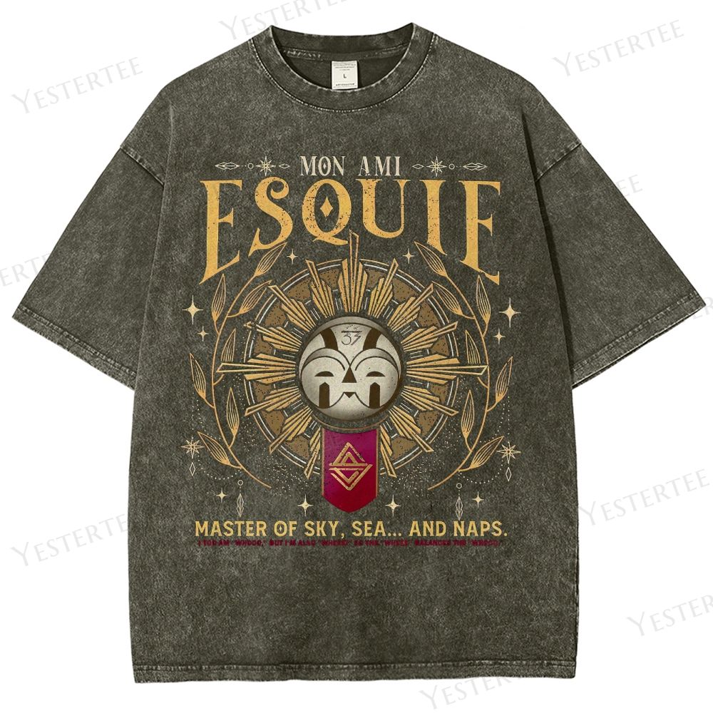 Esoteric Emblem Washed T-Shirt 