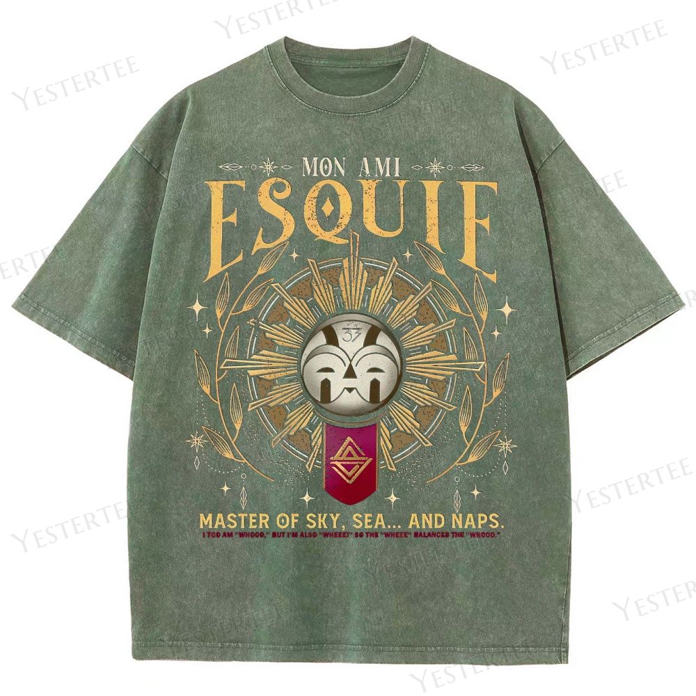 Esoteric Emblem Washed T-Shirt 