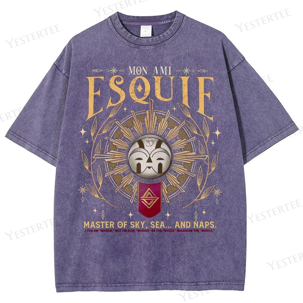 Esoteric Emblem Washed T-Shirt 