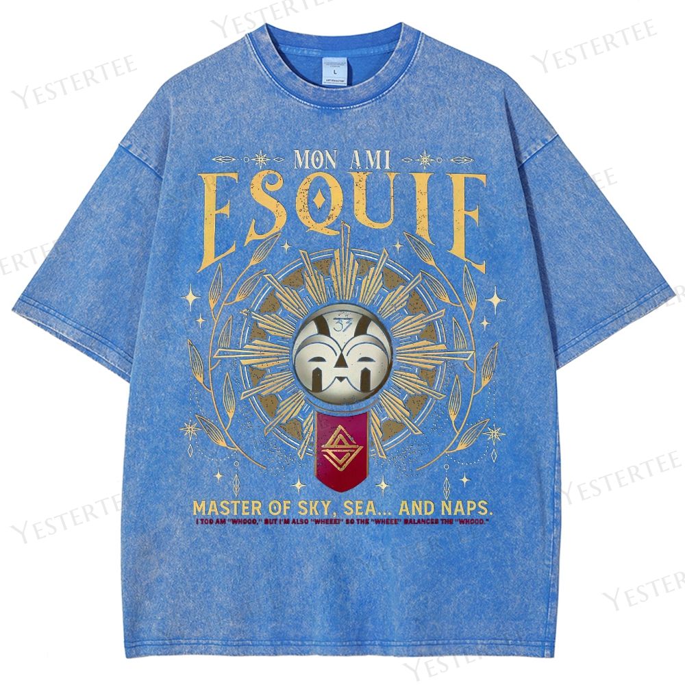 Esoteric Emblem Washed T-Shirt 