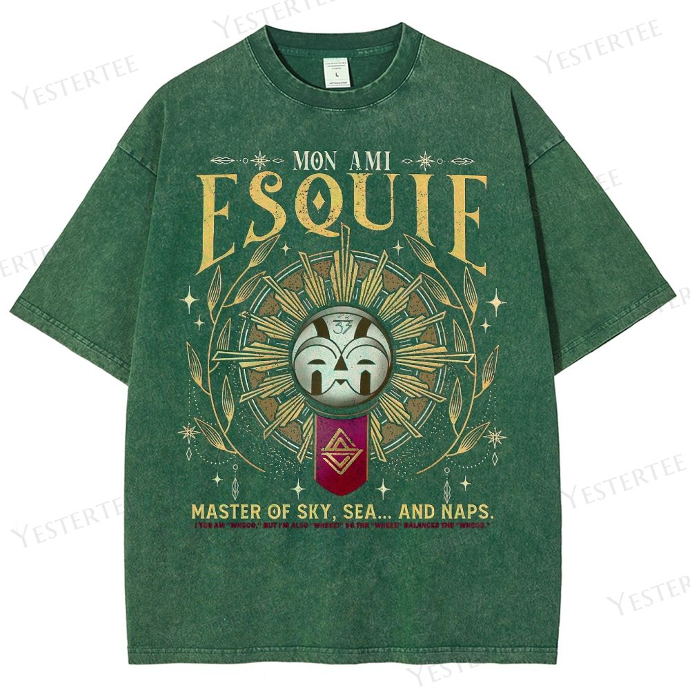 Esoteric Emblem Washed T-Shirt 