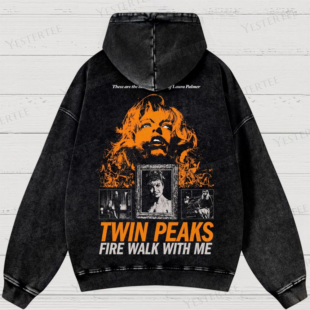 Mystery Noir Surreal Tribute to Washed Hoodies 
