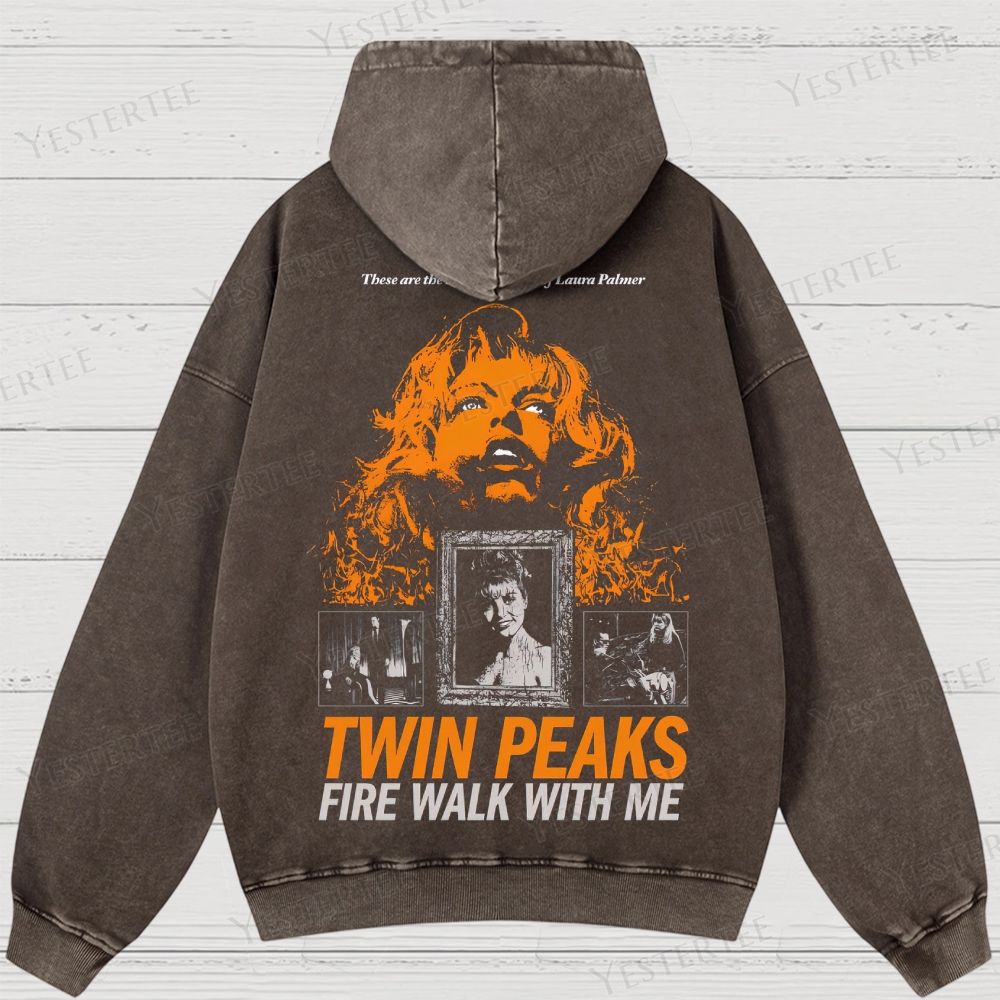 Mystery Noir Surreal Tribute to Washed Hoodies 