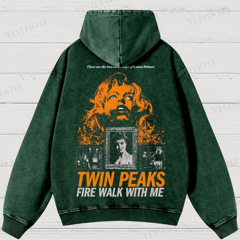 Mystery Noir Surreal Tribute to Washed Hoodies 