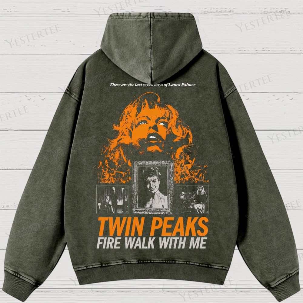 Mystery Noir Surreal Tribute to Washed Hoodies 