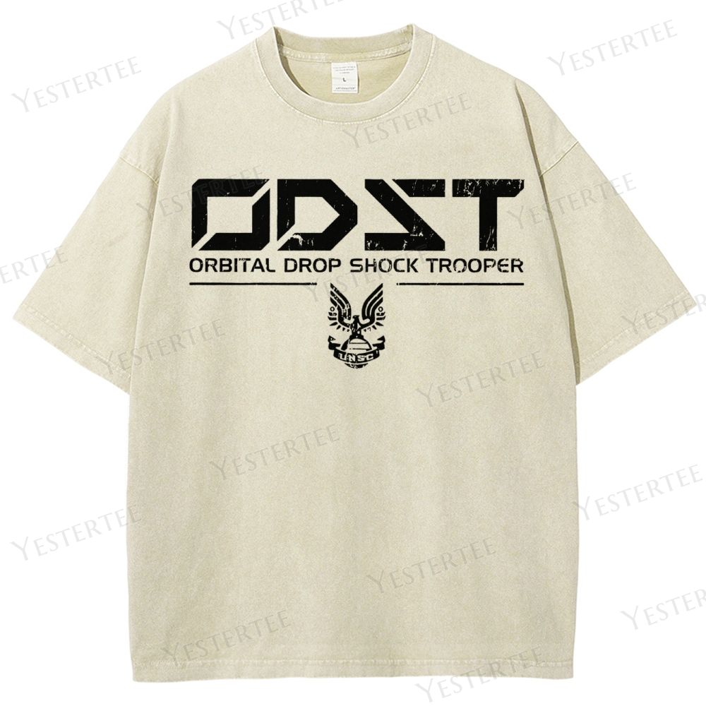 Tactical Sci-Fi Drop Trooper Washed T-Shirt 