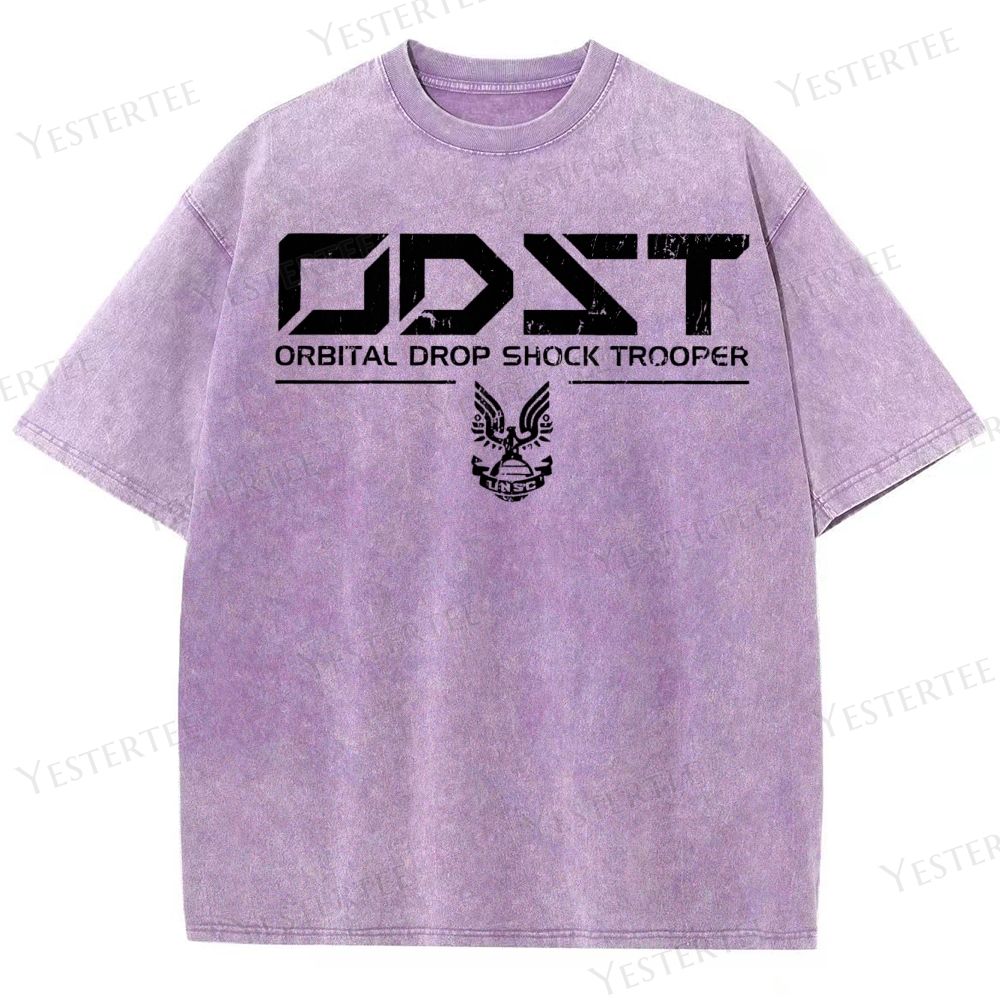 Tactical Sci-Fi Drop Trooper Washed T-Shirt 