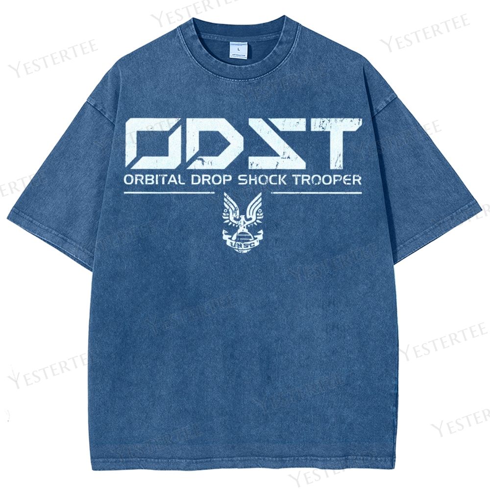 Tactical Sci-Fi Drop Trooper Washed T-Shirt 
