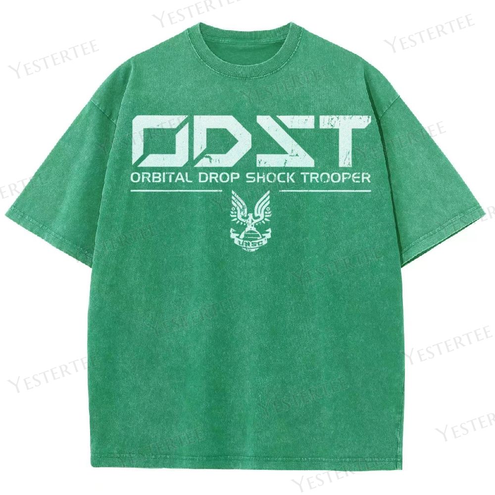 Tactical Sci-Fi Drop Trooper Washed T-Shirt 