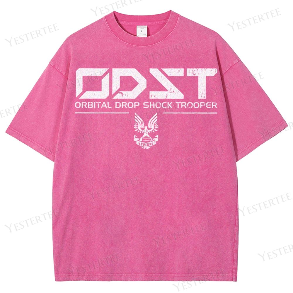 Tactical Sci-Fi Drop Trooper Washed T-Shirt 