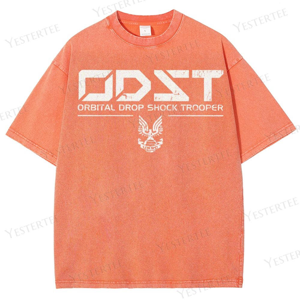 Tactical Sci-Fi Drop Trooper Washed T-Shirt 