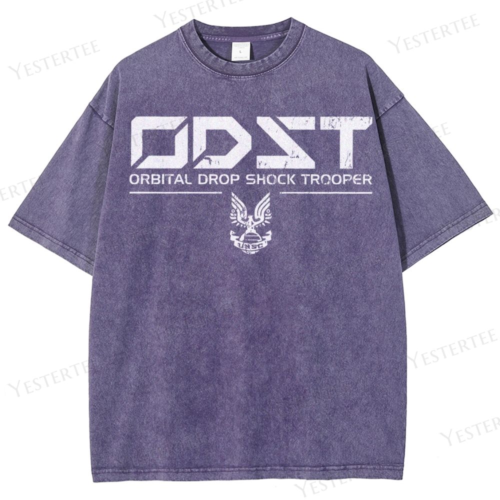 Tactical Sci-Fi Drop Trooper Washed T-Shirt 