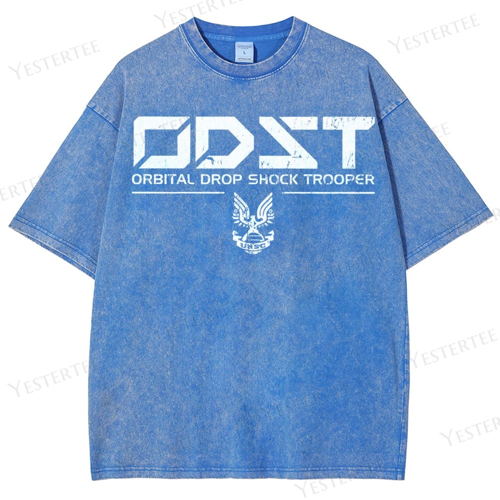 Tactical Sci-Fi Drop Trooper Washed T-Shirt 