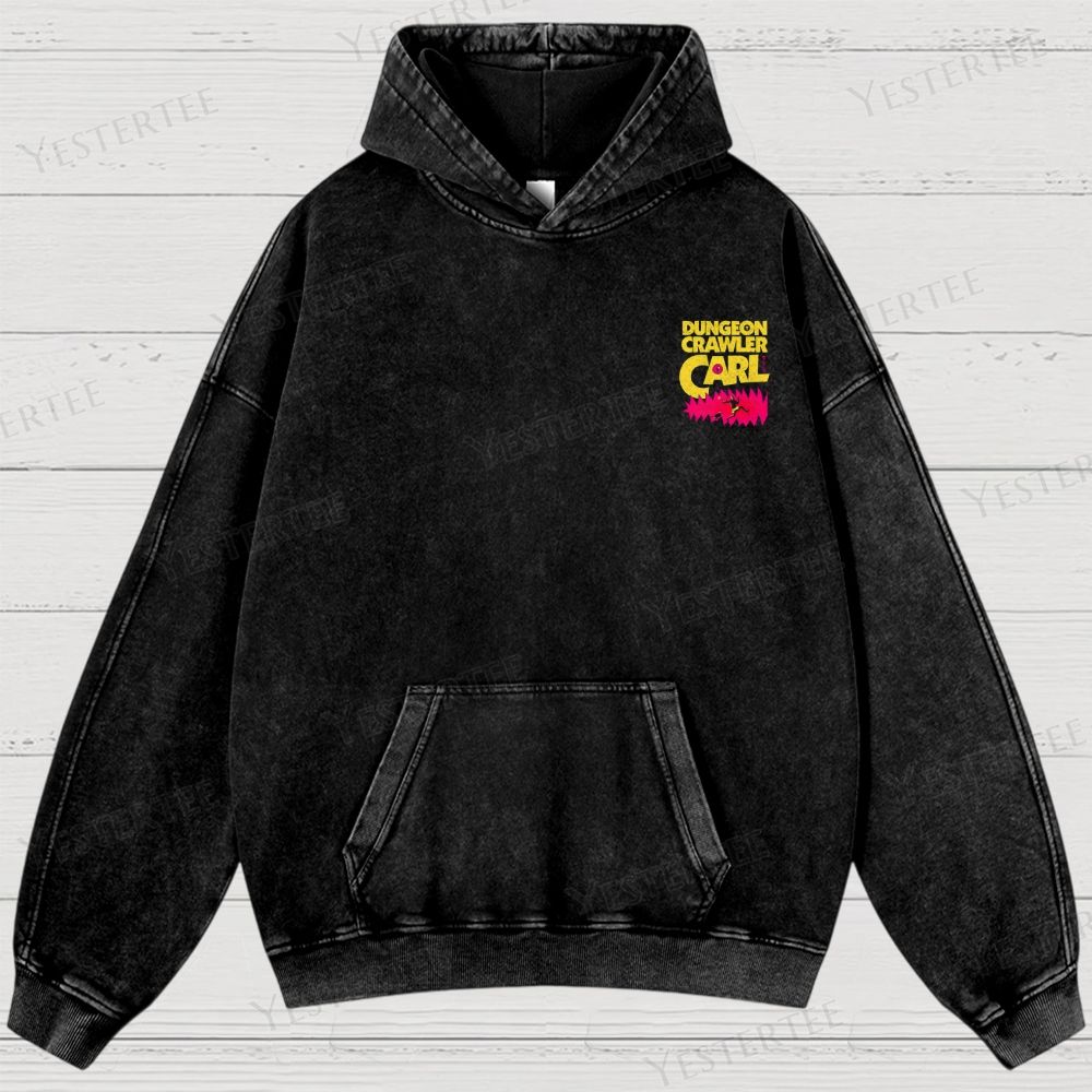 Neon Dungeon Runner Washed Hoodies 