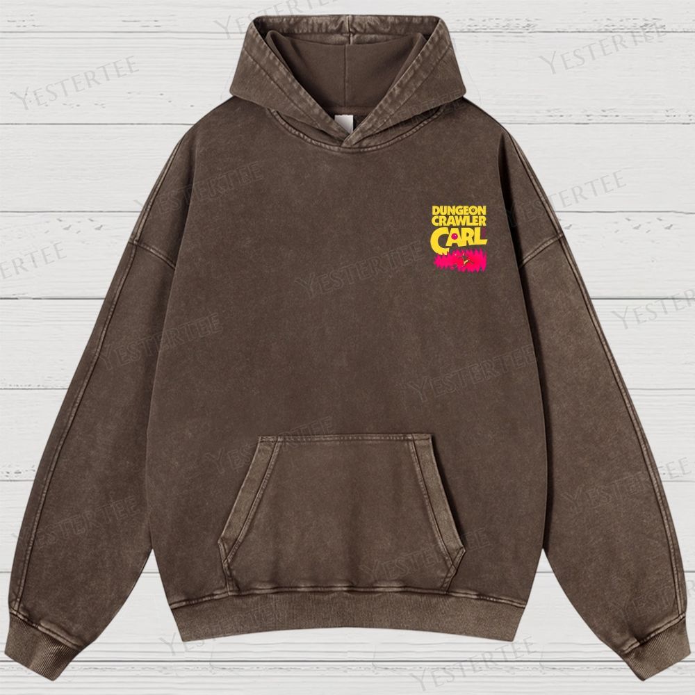 Neon Dungeon Runner Washed Hoodies 