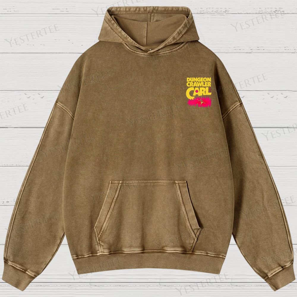 Neon Dungeon Runner Washed Hoodies 