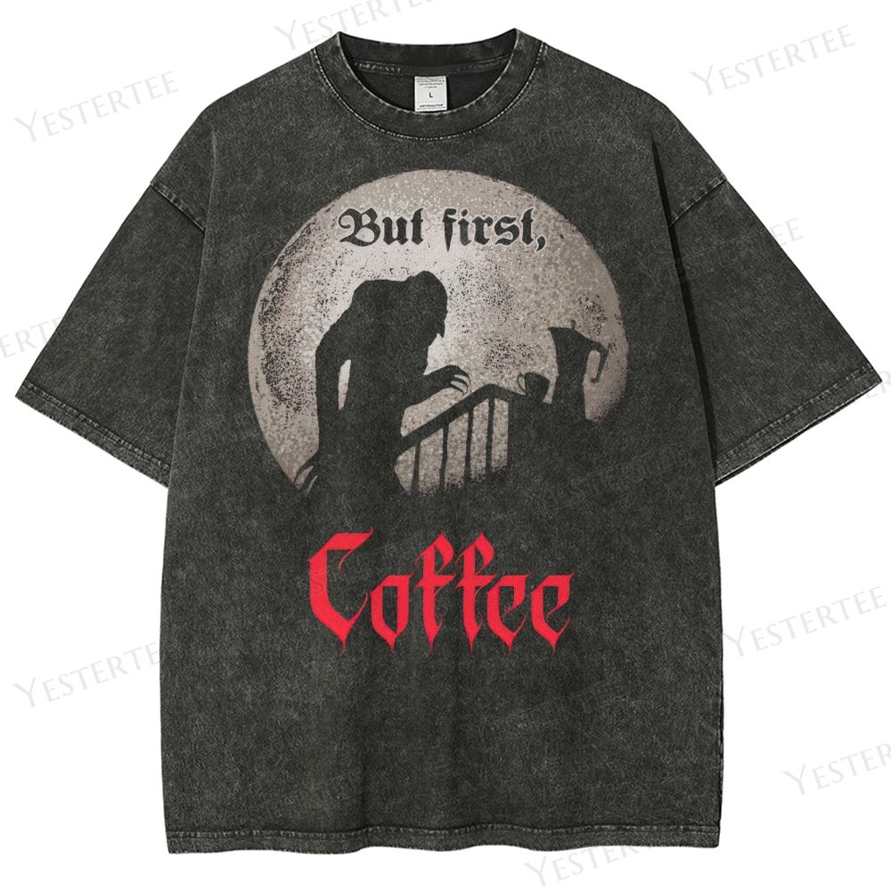 Undead Barista Washed T-Shirt