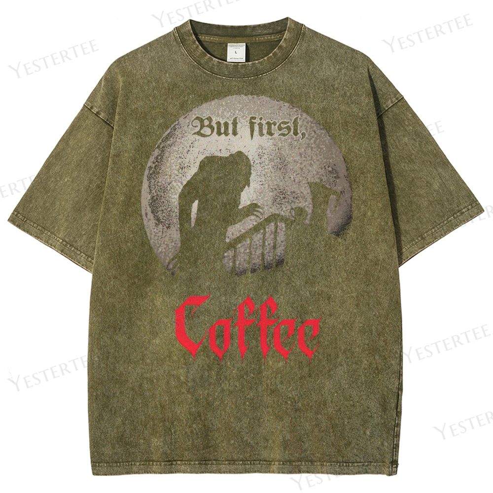 Undead Barista Washed T-Shirt