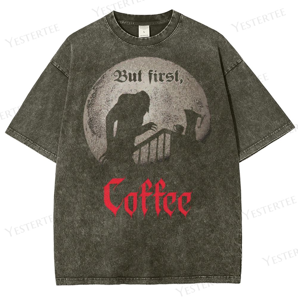 Undead Barista Washed T-Shirt