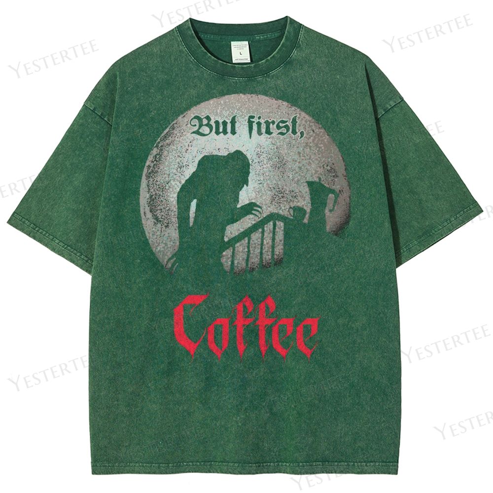 Undead Barista Washed T-Shirt