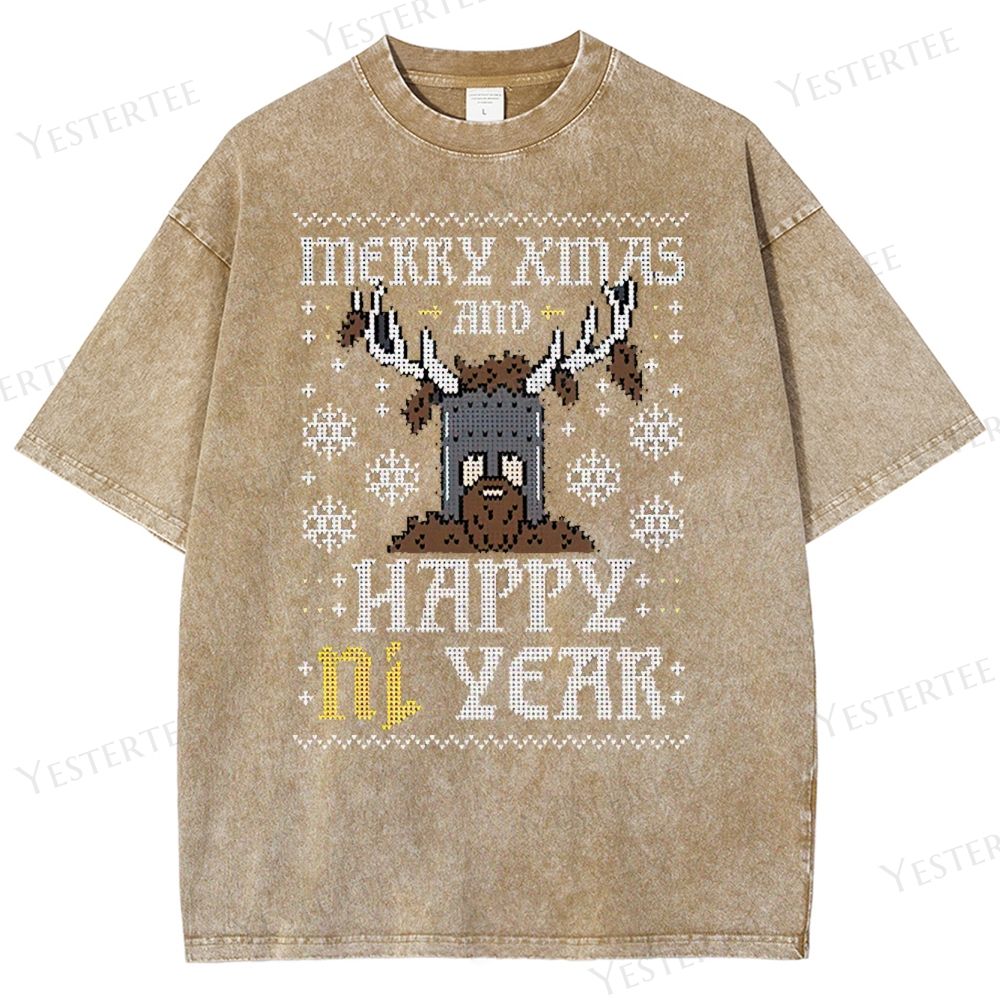 Antlered Knight Washed T-Shirt 