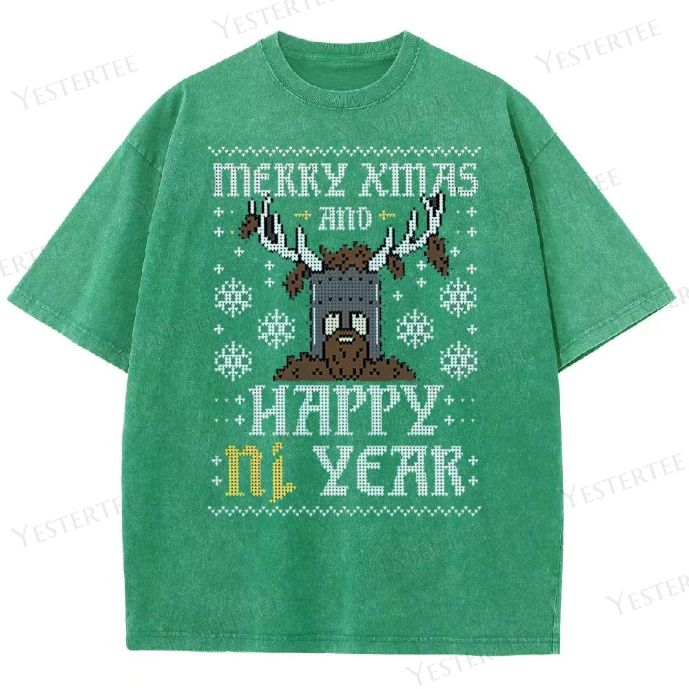 Antlered Knight Washed T-Shirt 