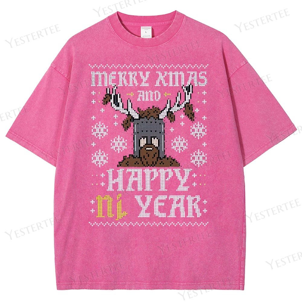 Antlered Knight Washed T-Shirt 