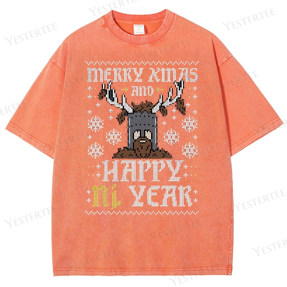 Antlered Knight Washed T-Shirt 