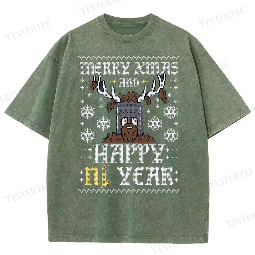 Antlered Knight Washed T-Shirt 