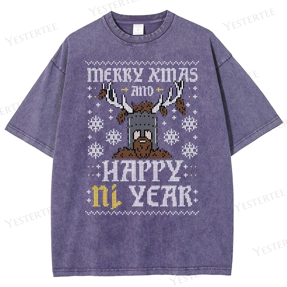 Antlered Knight Washed T-Shirt 
