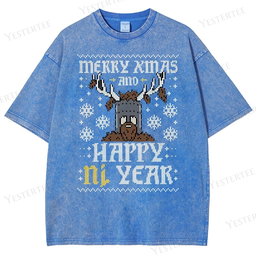 Antlered Knight Washed T-Shirt 