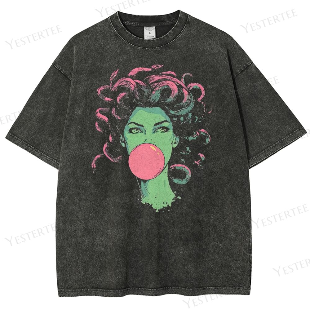 Bubbleverse Babe Washed T-Shirt 