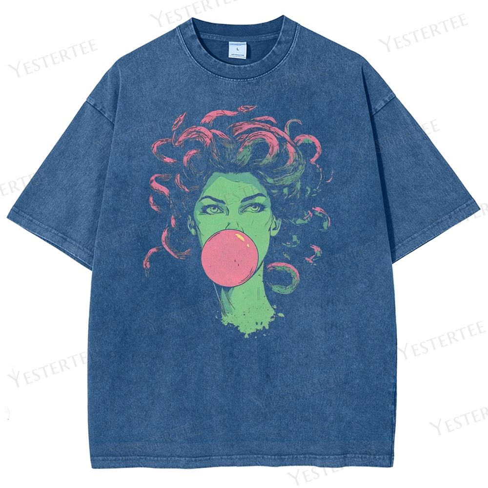Bubbleverse Babe Washed T-Shirt 