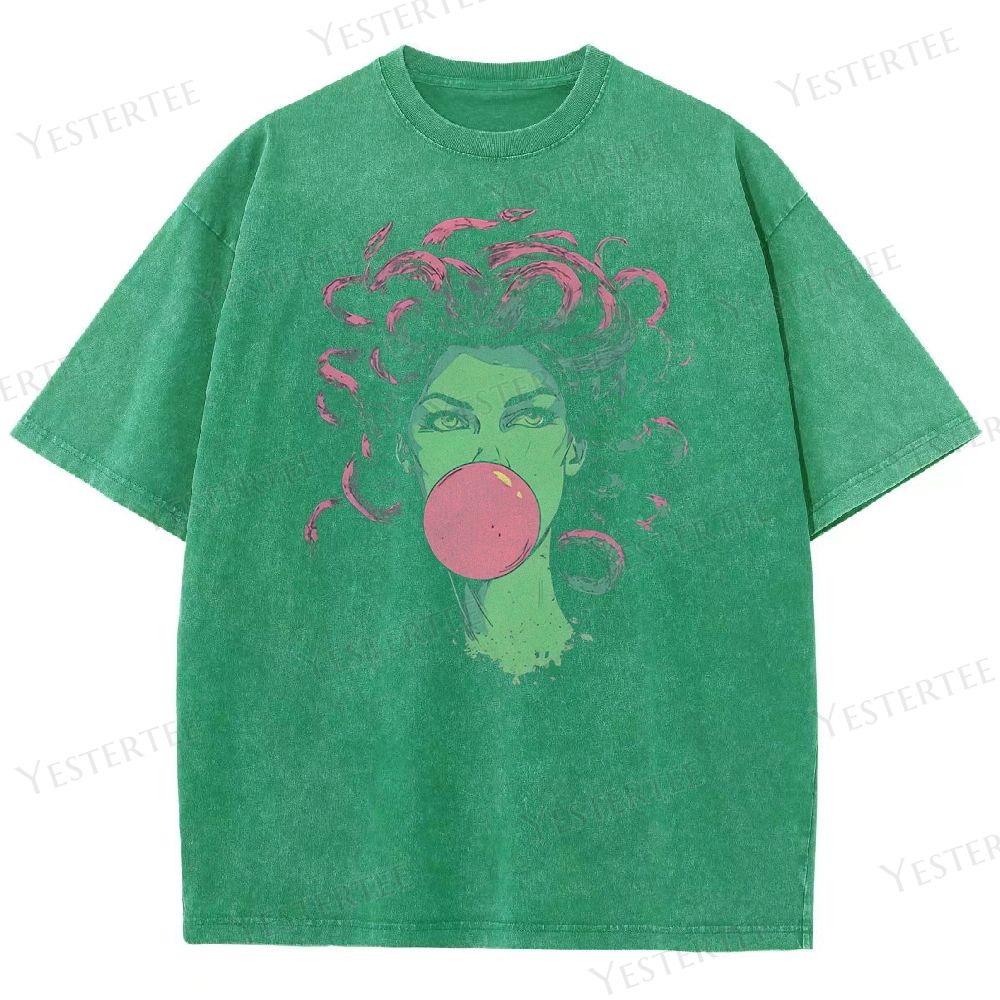 Bubbleverse Babe Washed T-Shirt 