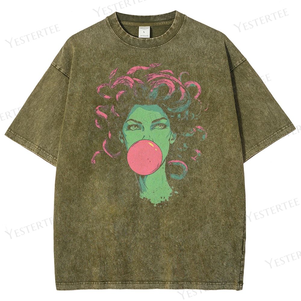 Bubbleverse Babe Washed T-Shirt 