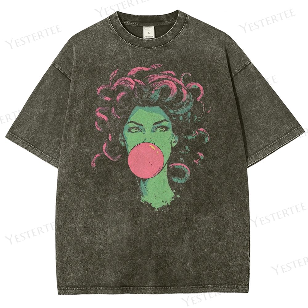 Bubbleverse Babe Washed T-Shirt 