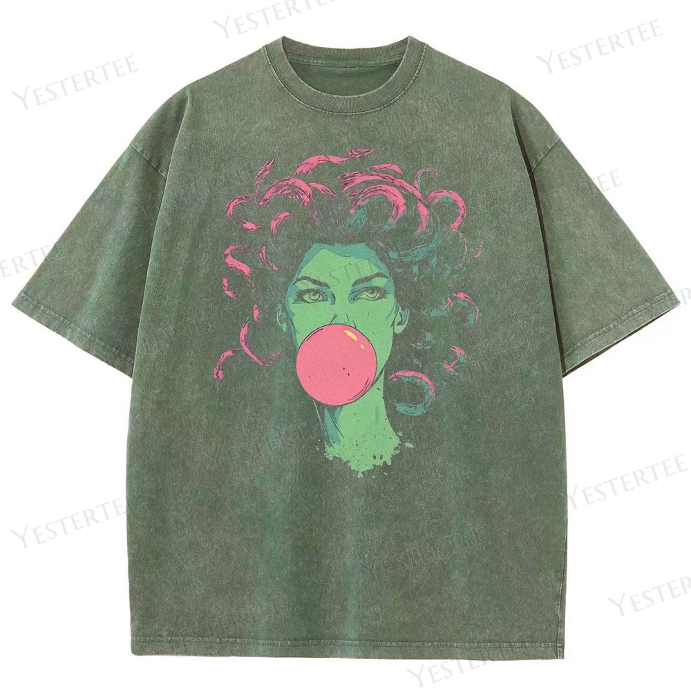 Bubbleverse Babe Washed T-Shirt 