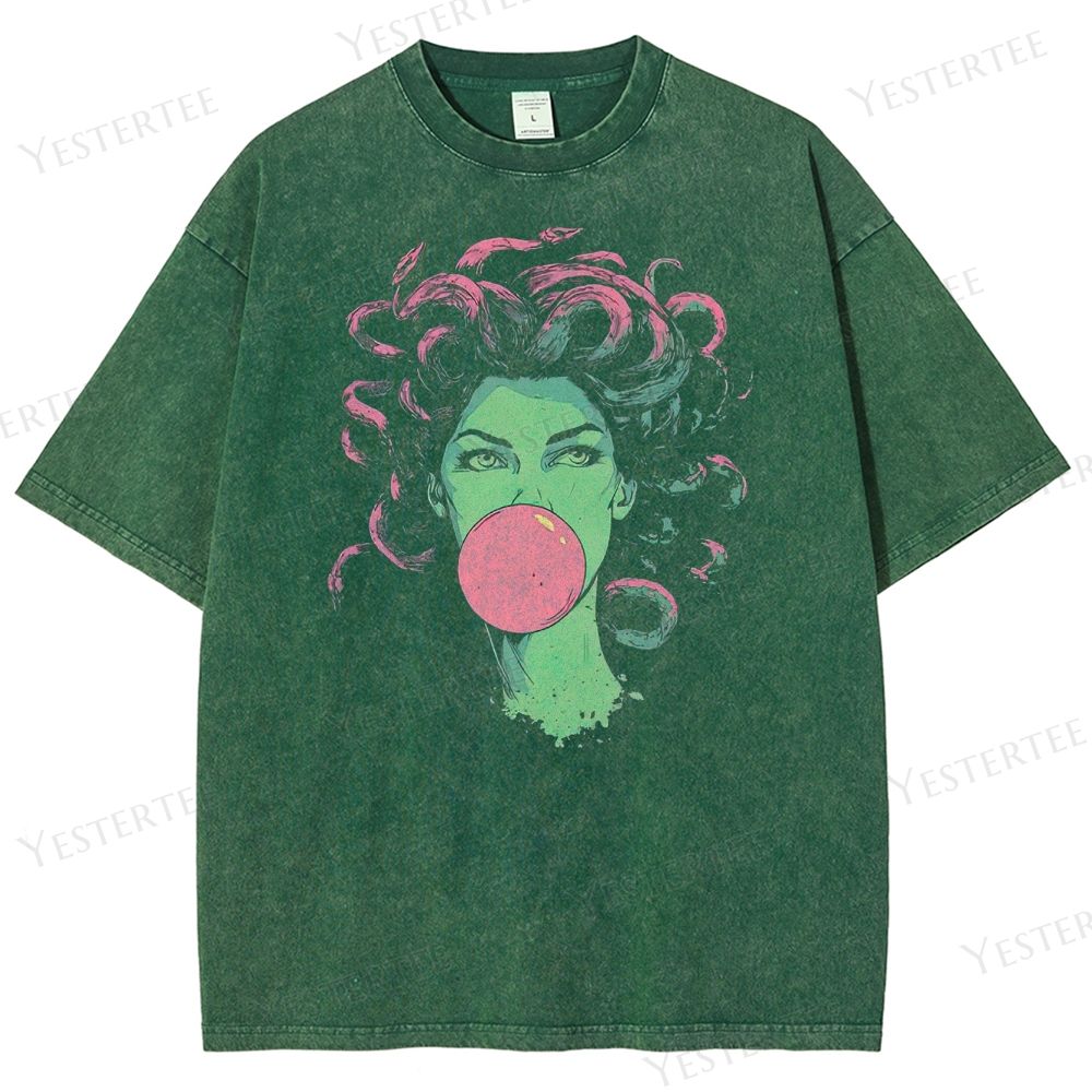 Bubbleverse Babe Washed T-Shirt 